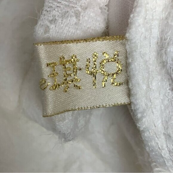 White Vintage Style Crochet Lace Midi Dress - Picture 7 of 8